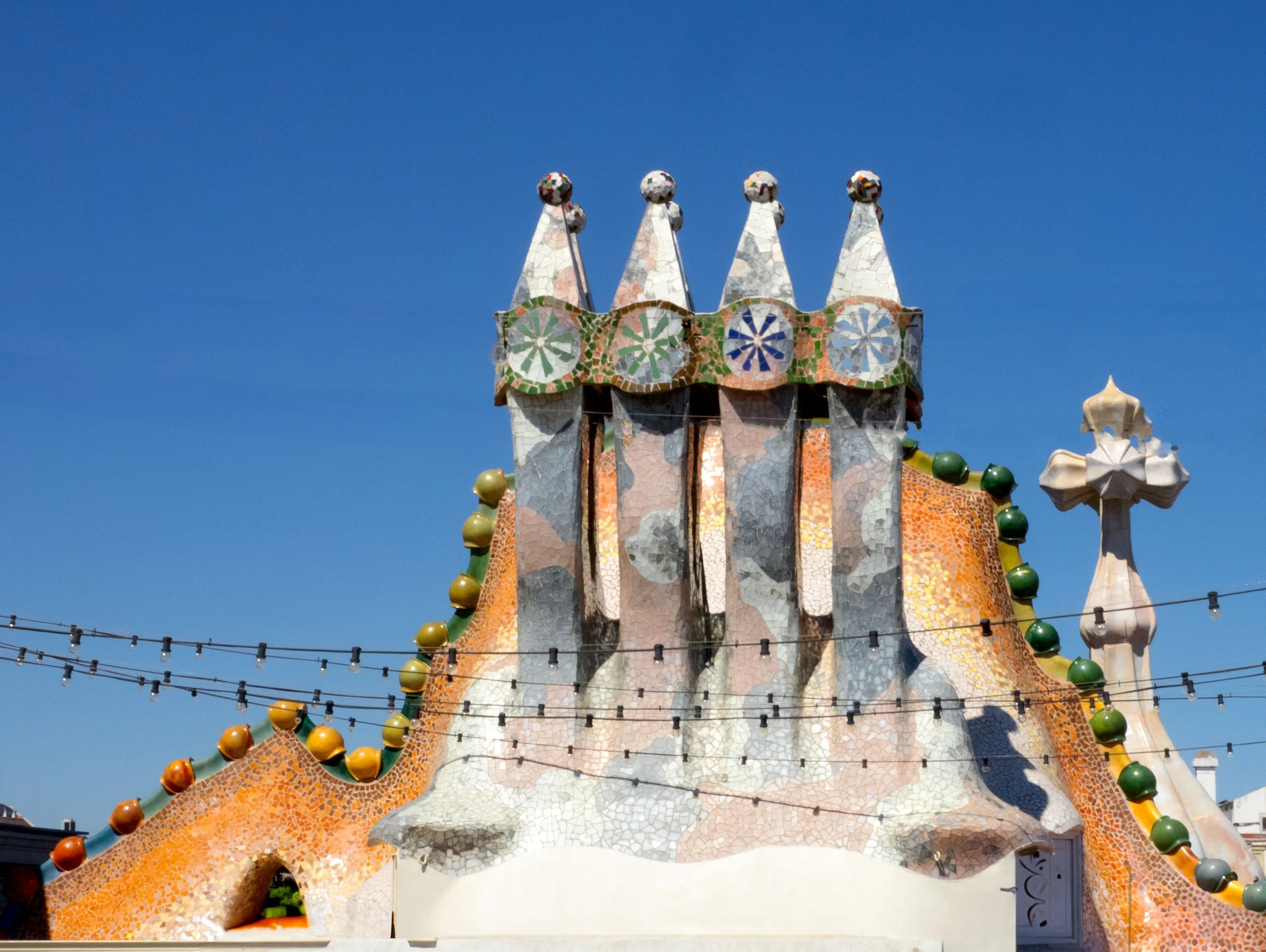 Spain • Barcelona • Casa Batlló chimneys • Jun 2019