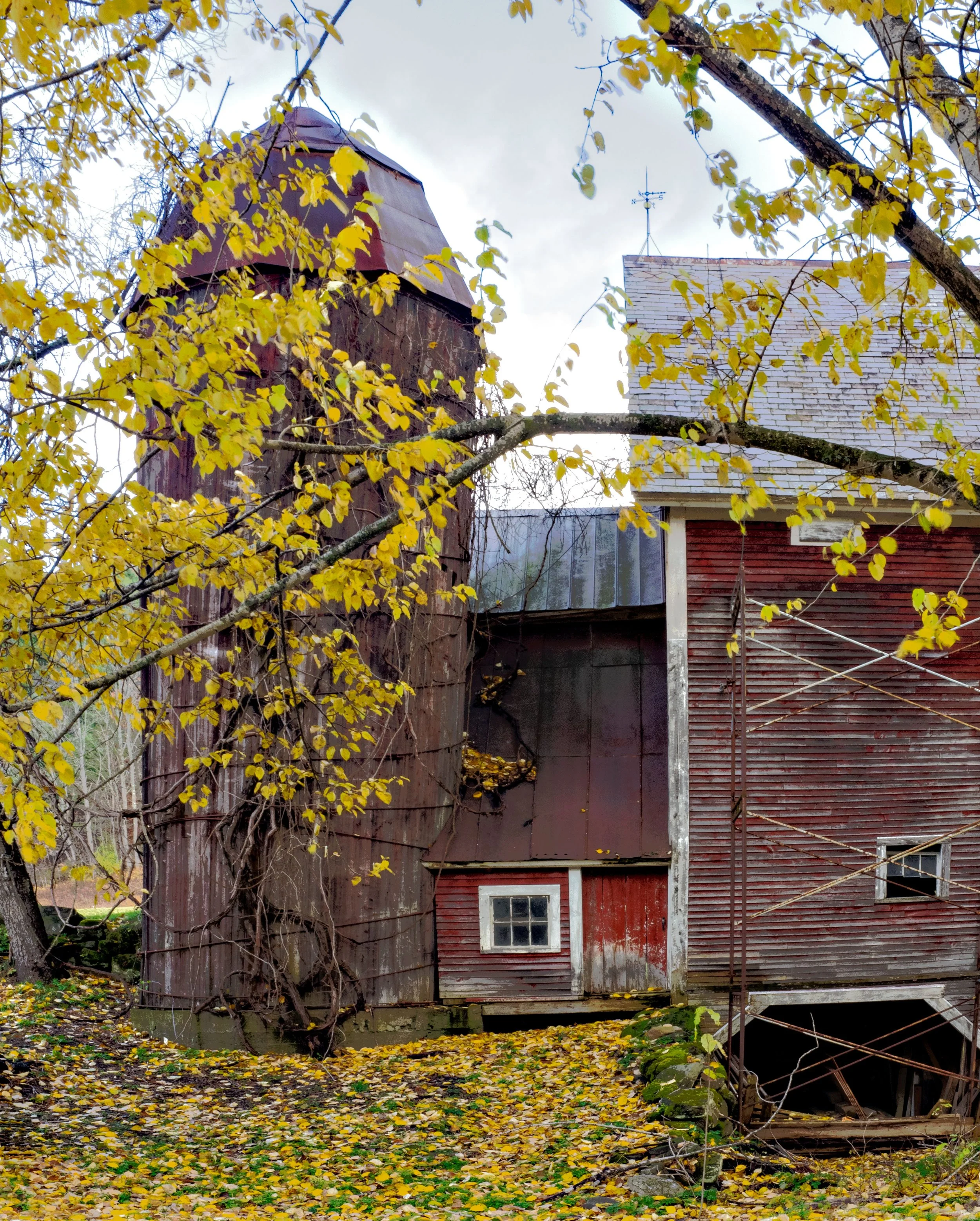 Vermont • Barn silo • Oct 2019