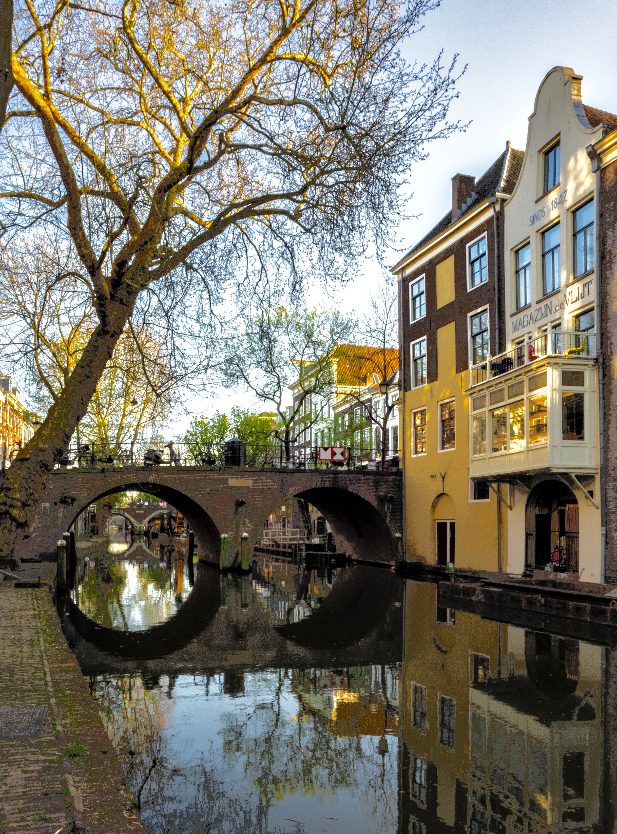Netherlands • Utrecht • Double bridge • Apr 17, 2018