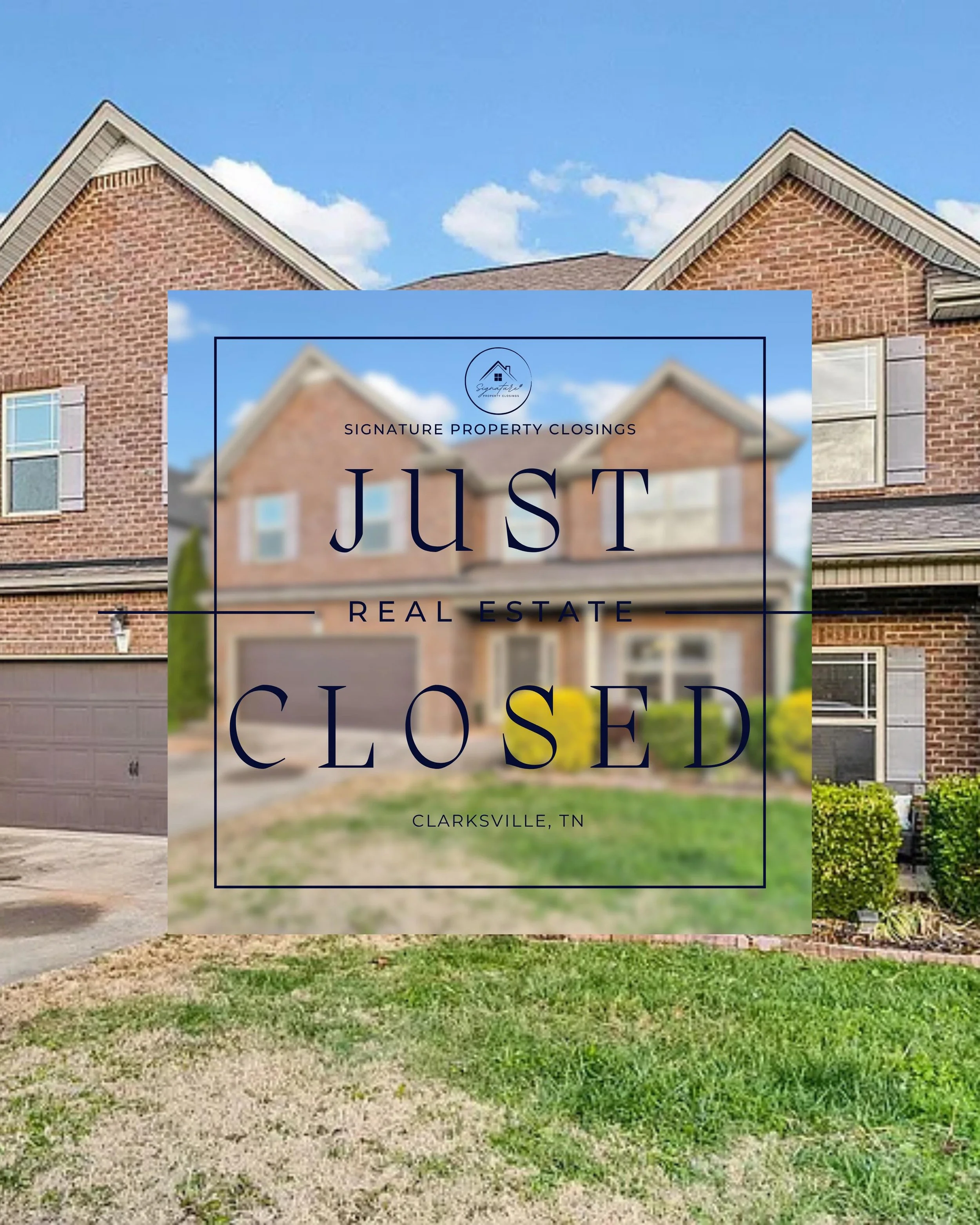 Just Closed!

Closings By Signature Property Closings

&ldquo;It&rsquo;s not just a closing, it&rsquo;s an experience!&rdquo;

Interested in closing with SPC? Email us your ratified contract today! 

Signature Property Closings 
Serving DC, MD, VA, &