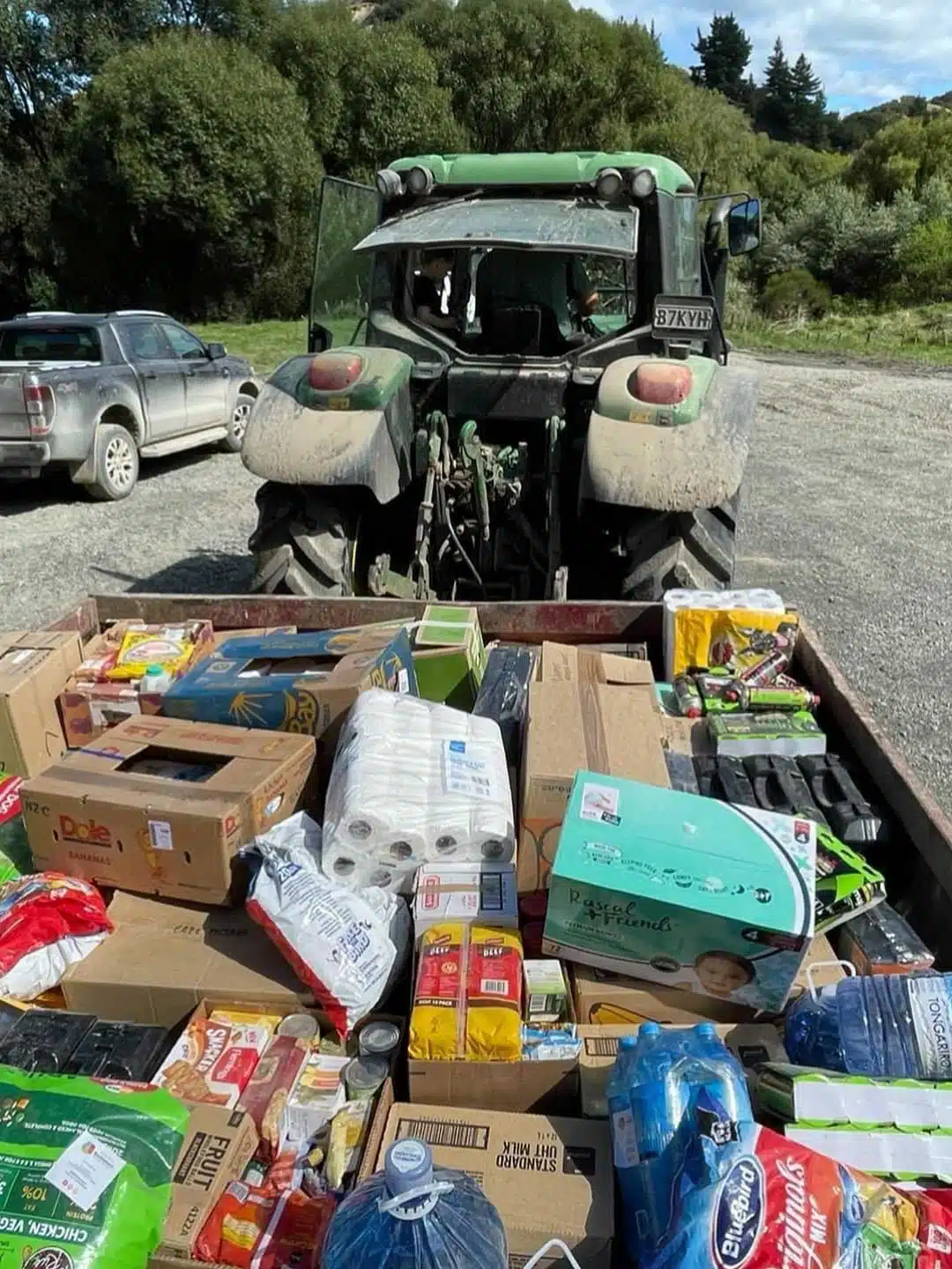  Relief supplies are delivered to communities affected by Cyclone Gabrielle. 