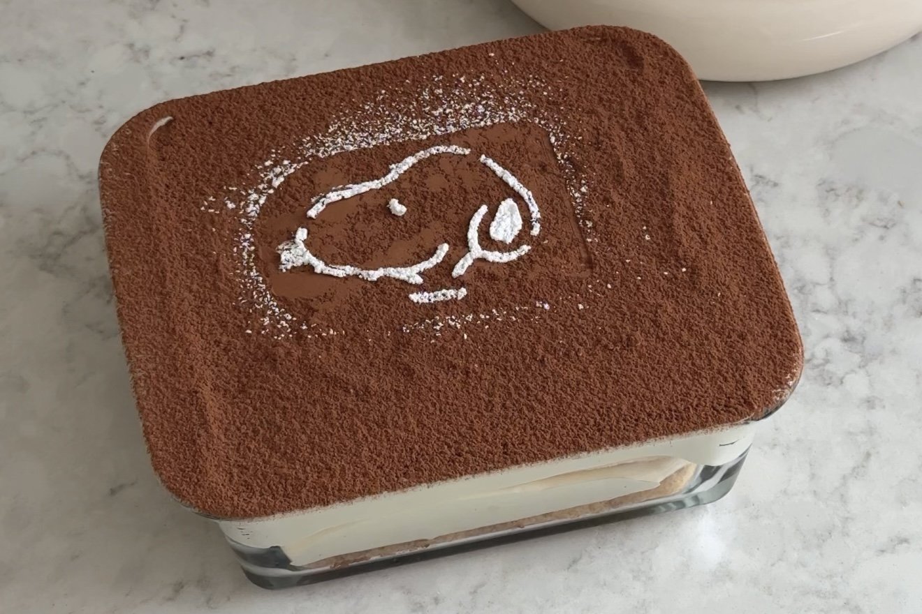 peppermint mocha tiramisu.