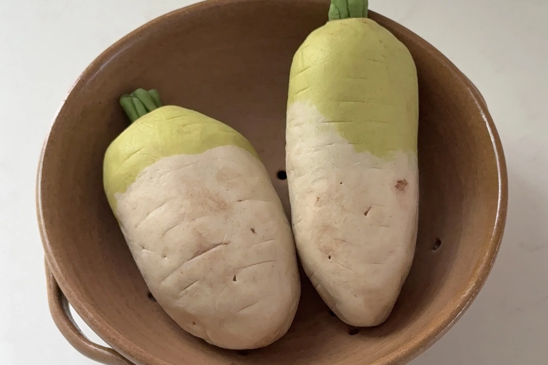 daikon radish cookies.