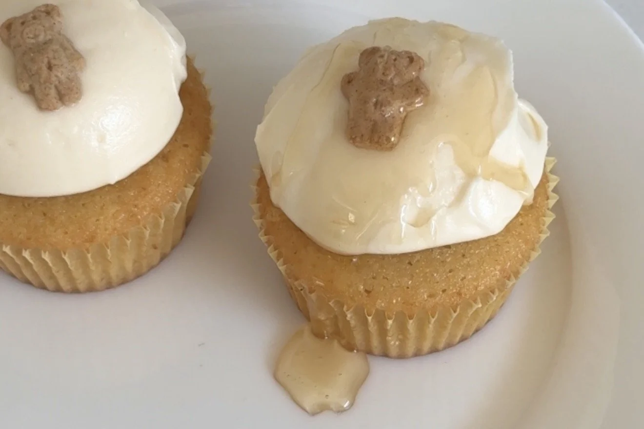 milk &amp; honey cupcakes.