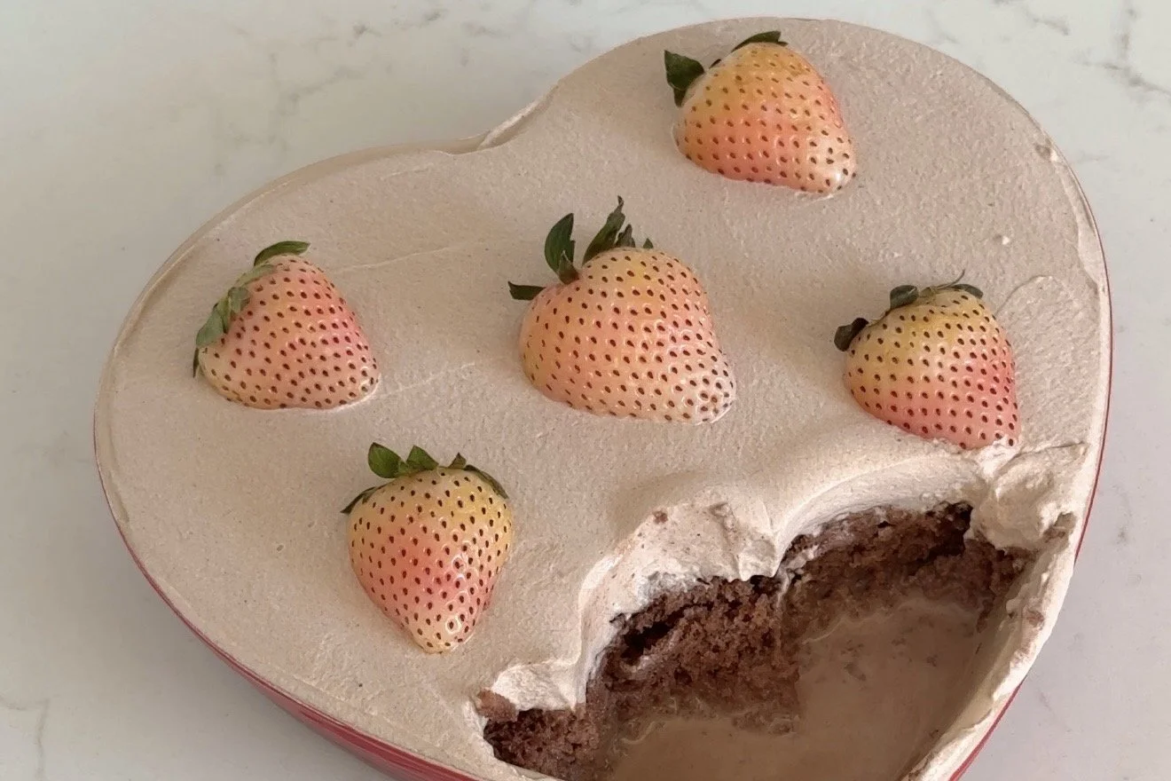 chocolate tres leches cake.