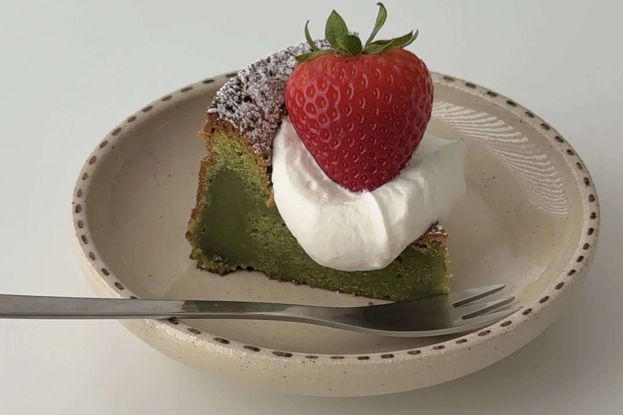 matcha gateau au chocolat.