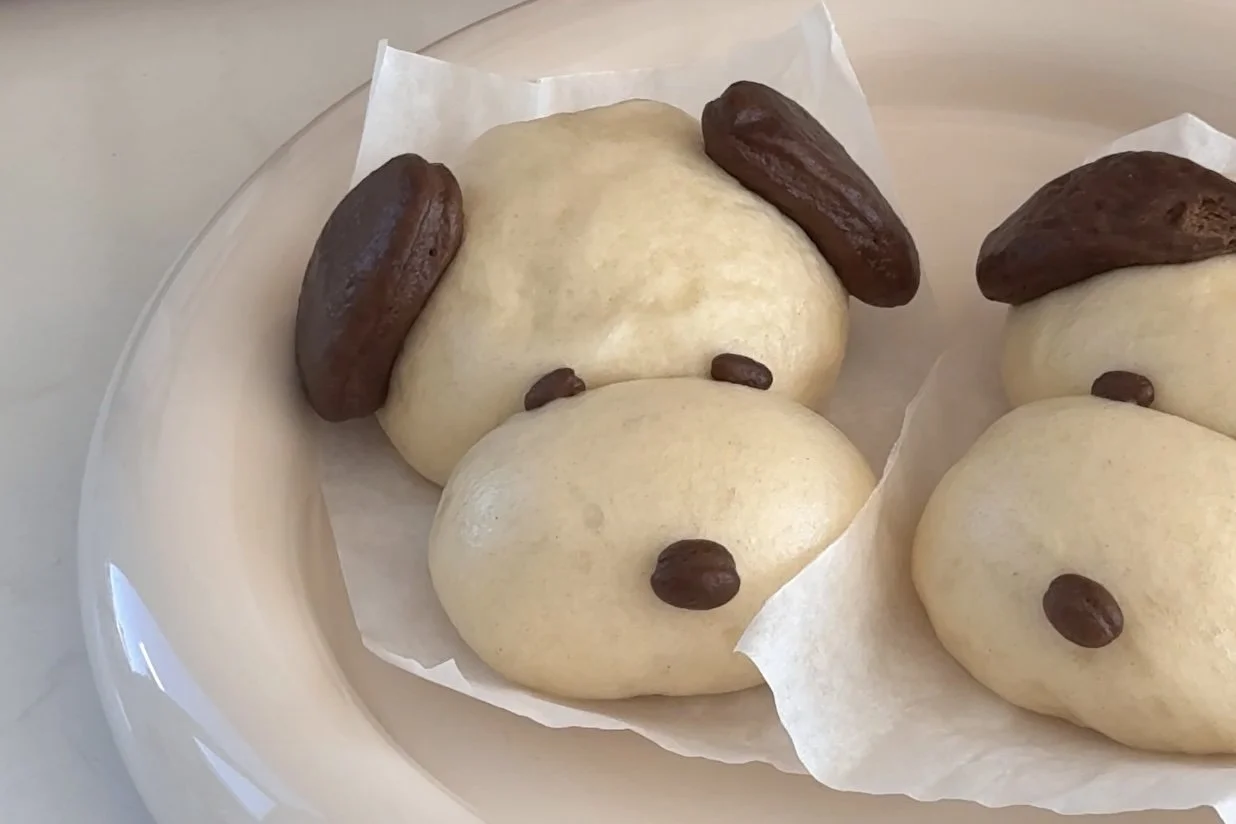 snoopy steamed buns.