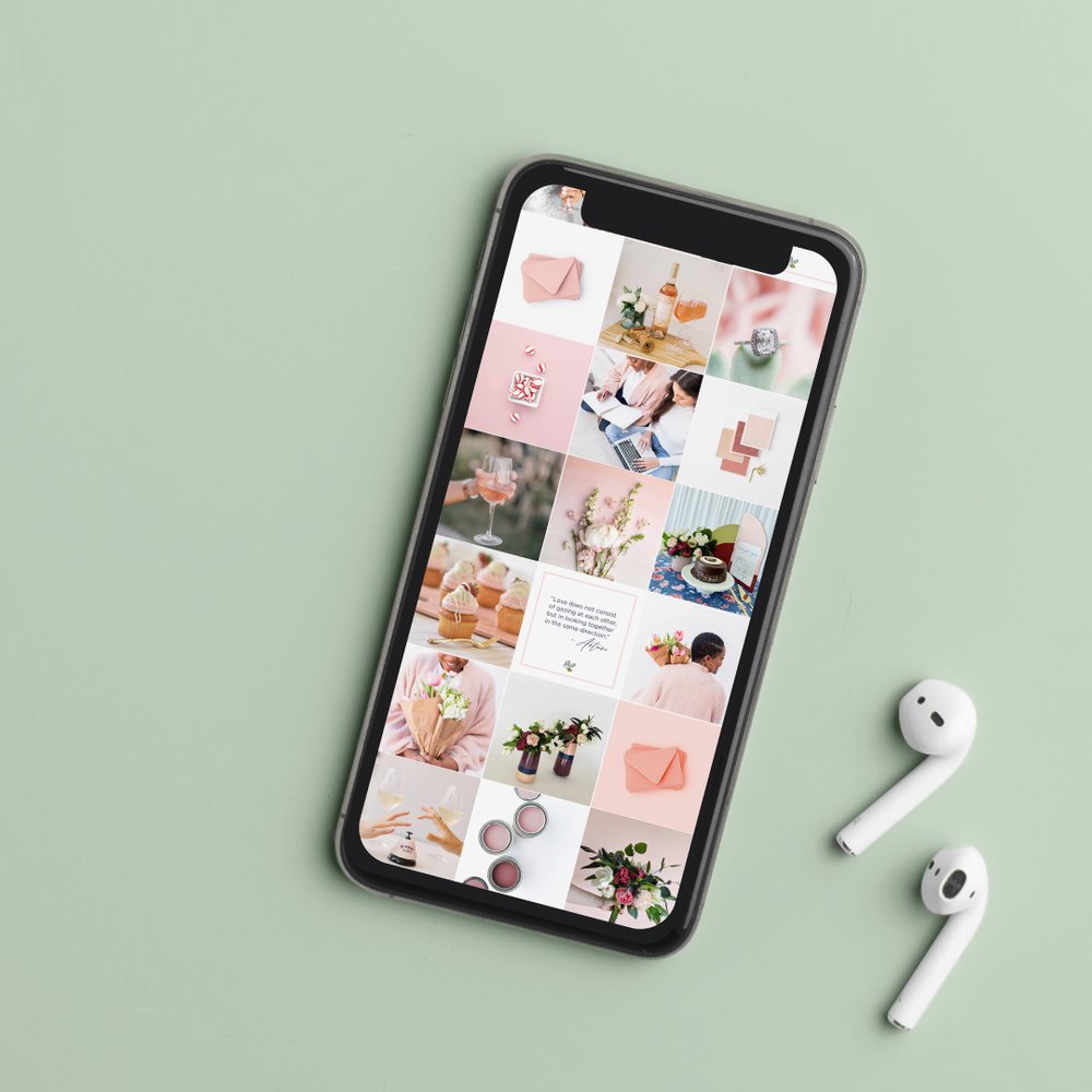 Bee-Festive-IG-Feed-Mock-Up-on-Mint-iphone.jpg