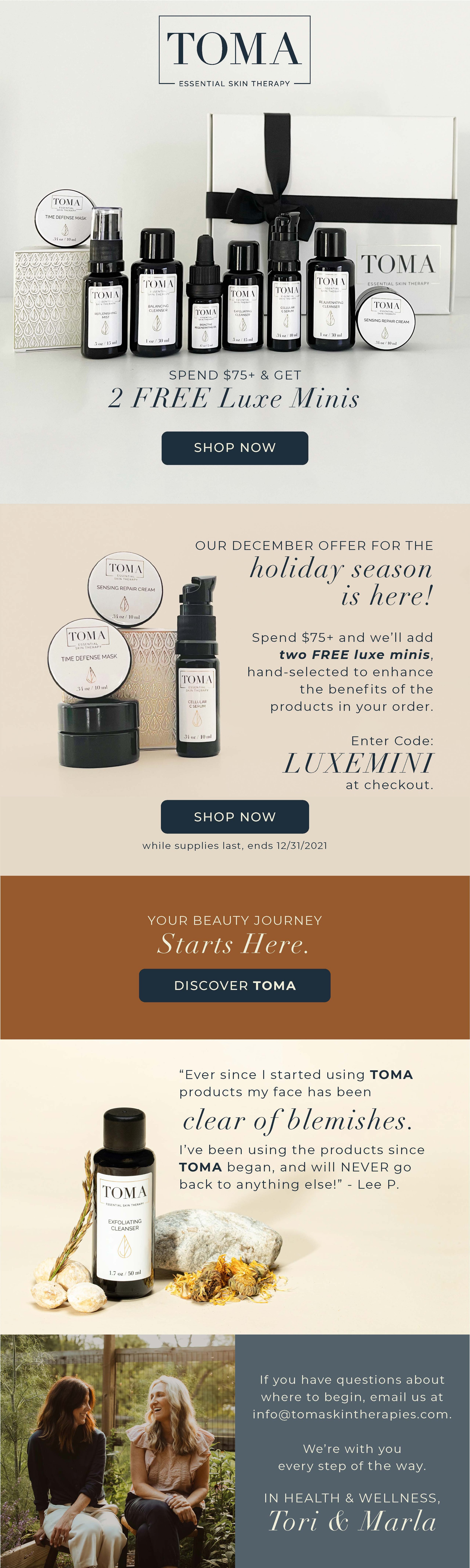 Toma Skin Therapies Email - Holiday 1 Deluxe Minis.jpg