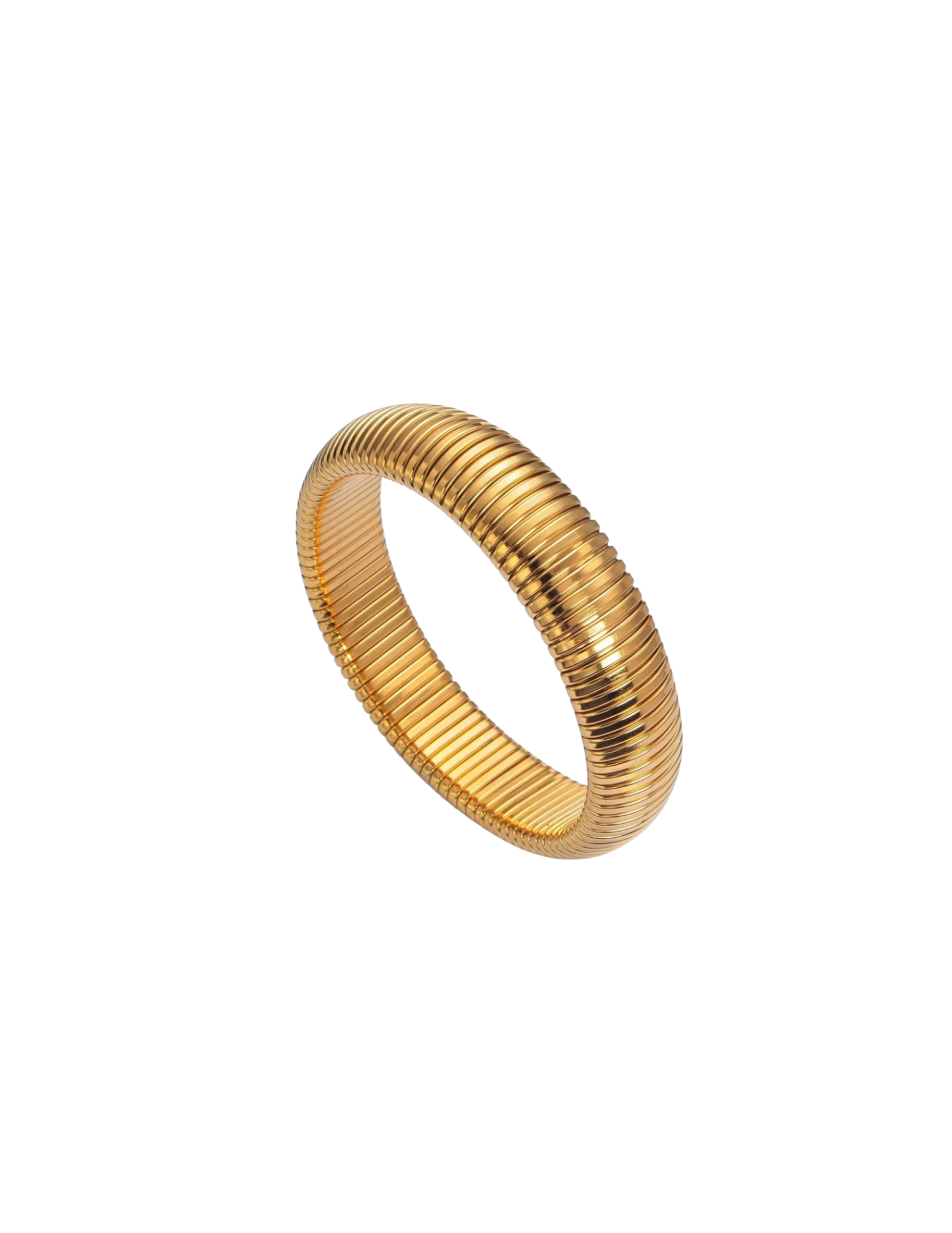 The Ribbed Aurelia Bangle