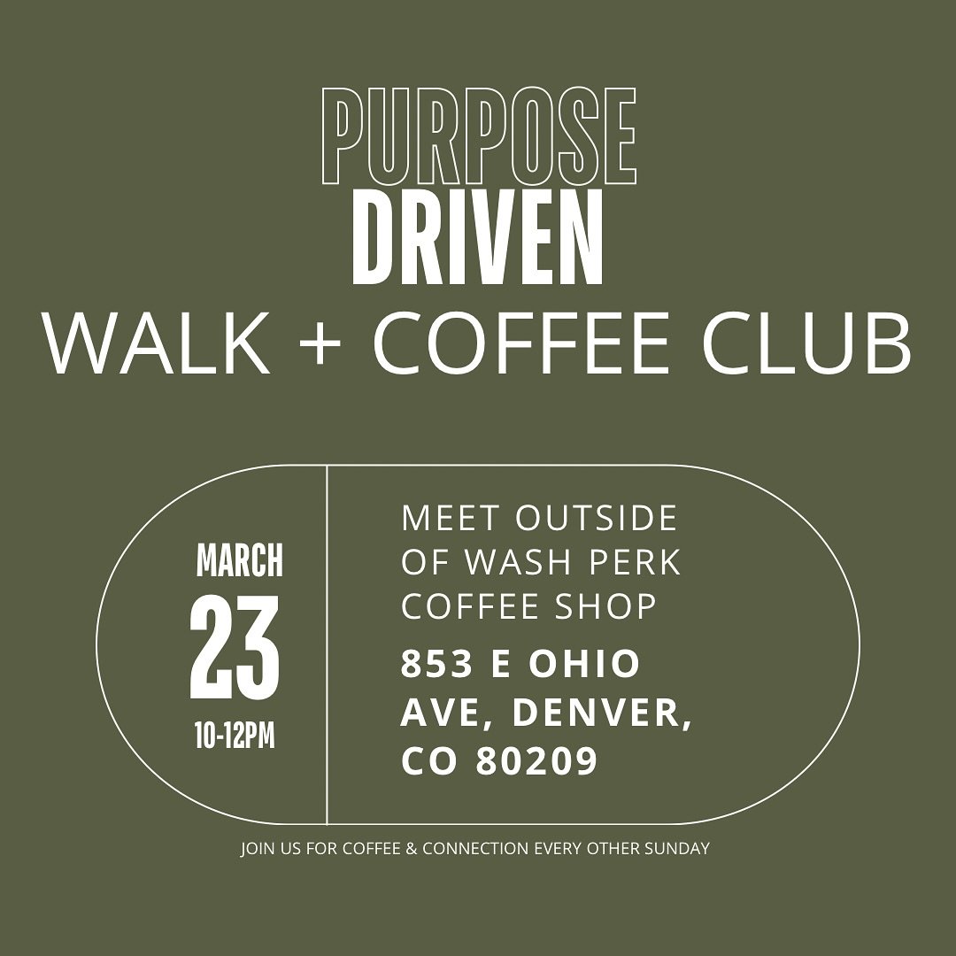 Movement + Coffee + Connection
Join us for Walk Club this Sunday 😎✌🏻

Sign up link in bio