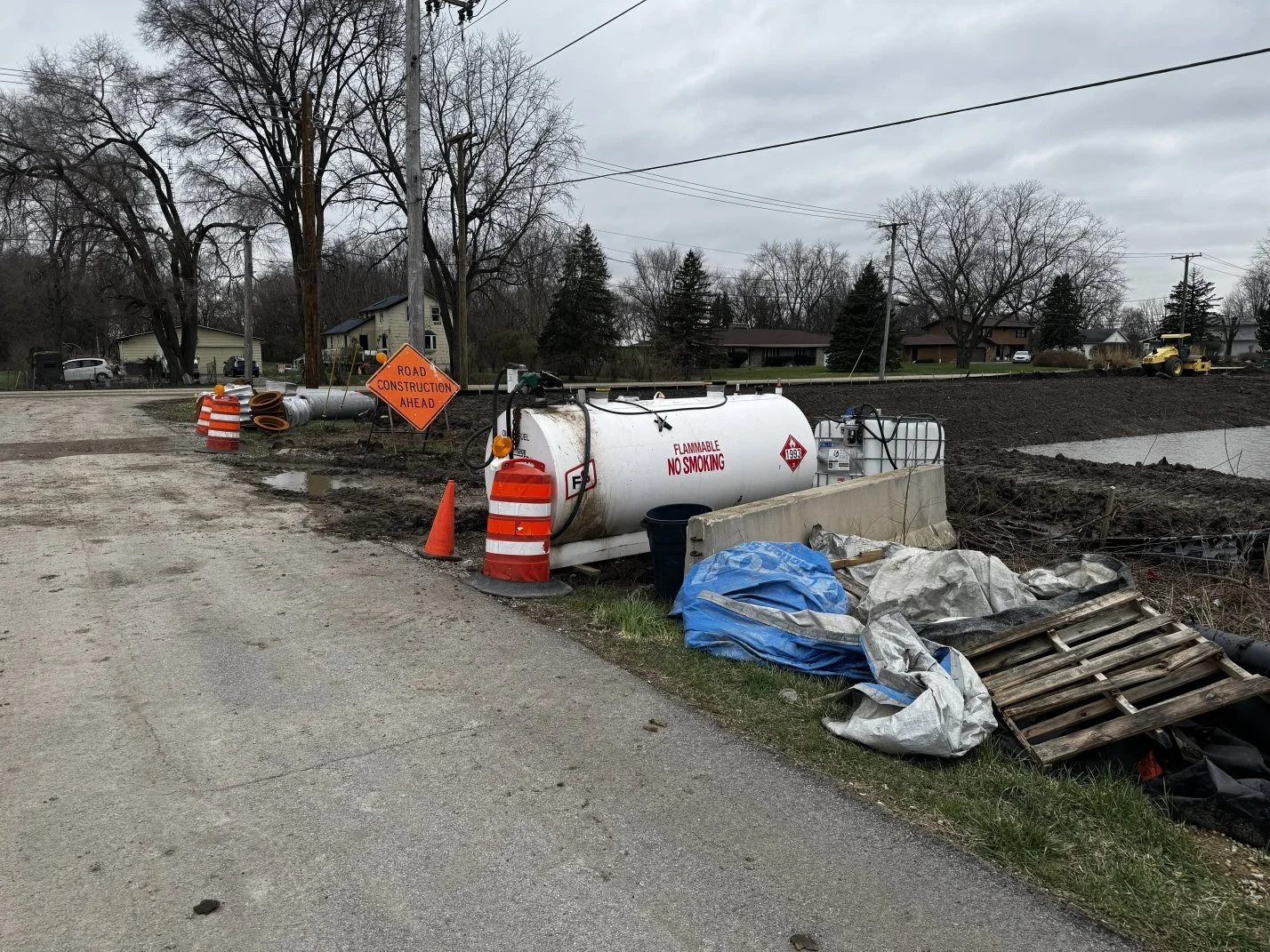 tanks underground and explode and poisoning well water