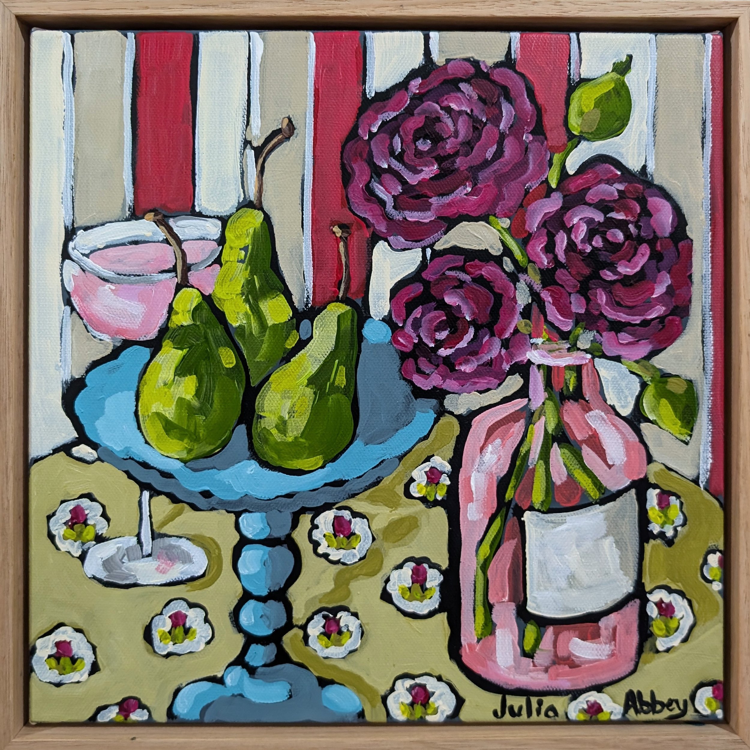 Three Green Pears