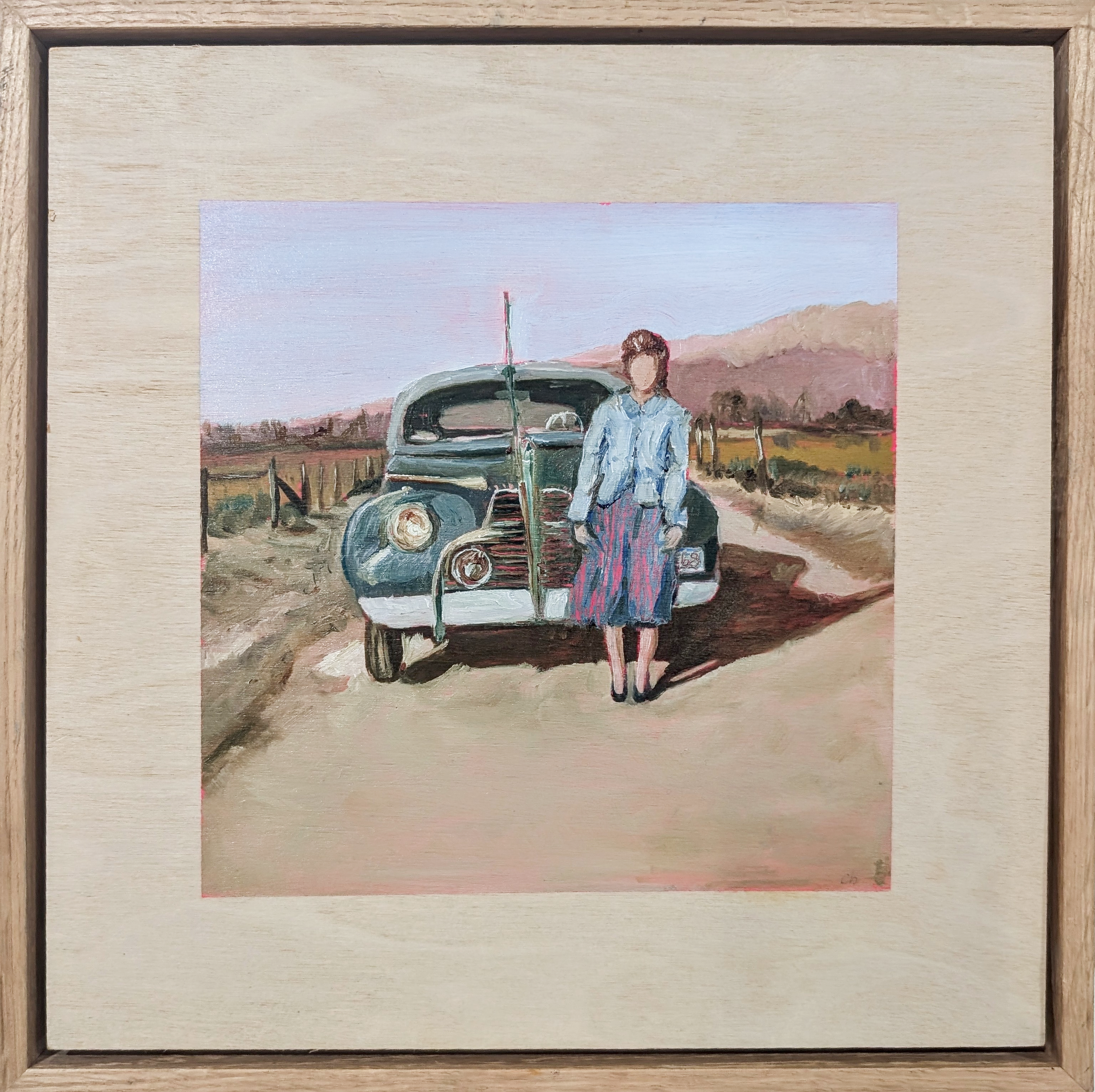 I painted her a memory