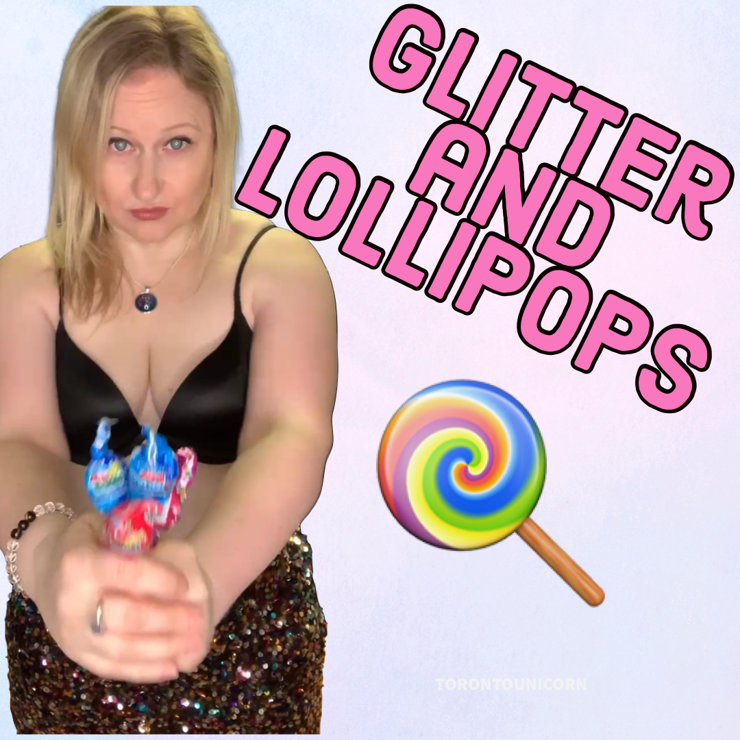 Glitter and lollipops 🍭… the beauty and softness of Divine Feminine energy