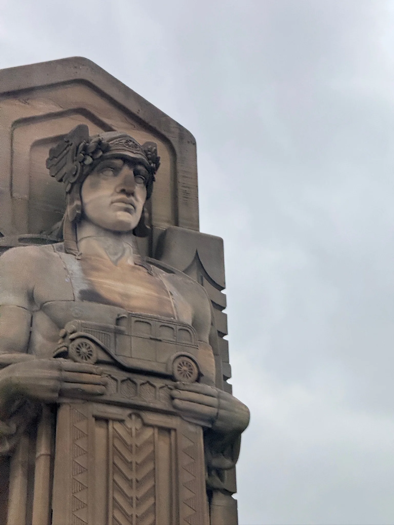 Cleveland Guardian on the Bridge