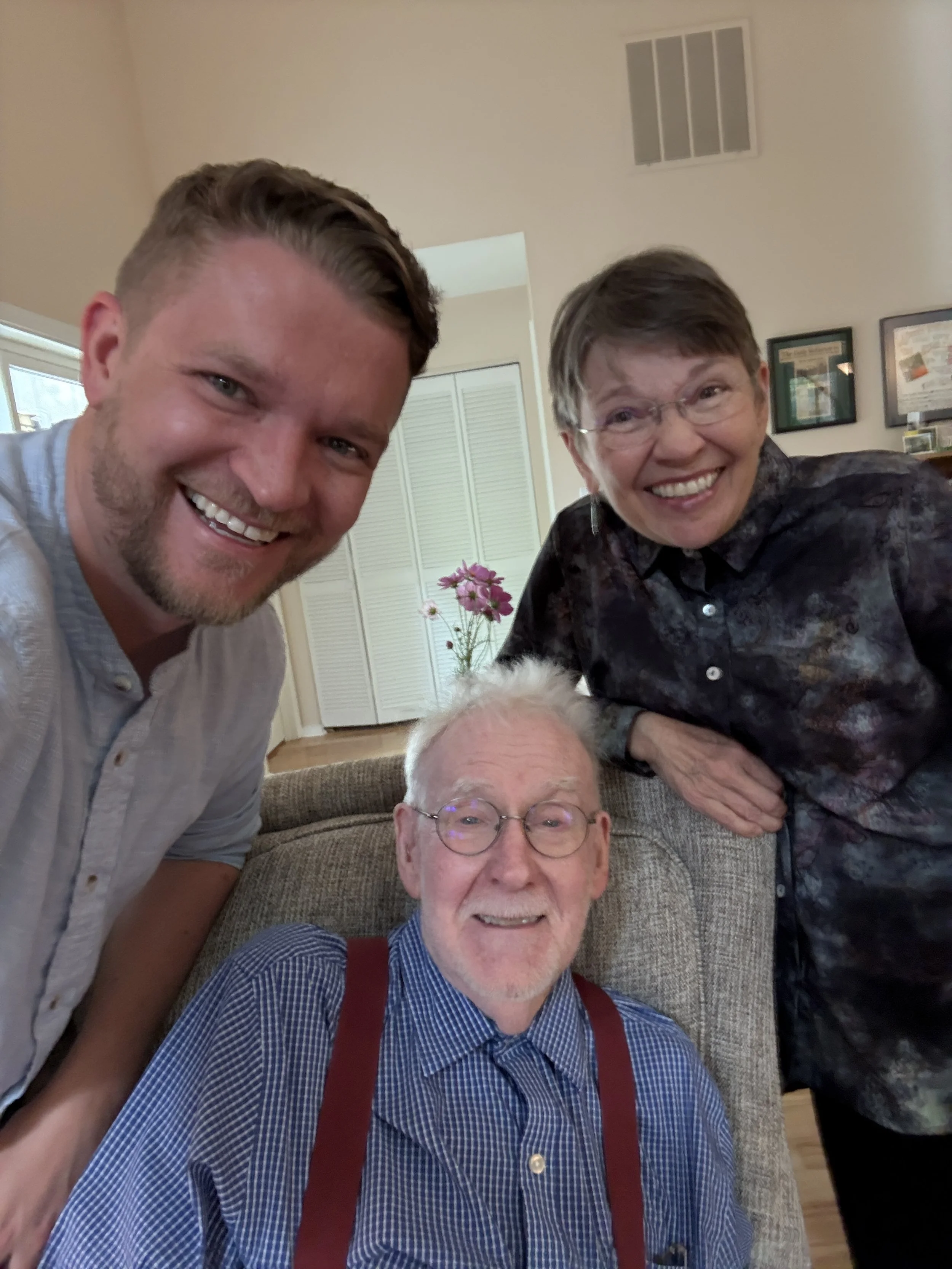 Eli, Mort, and Tracy in the New Year