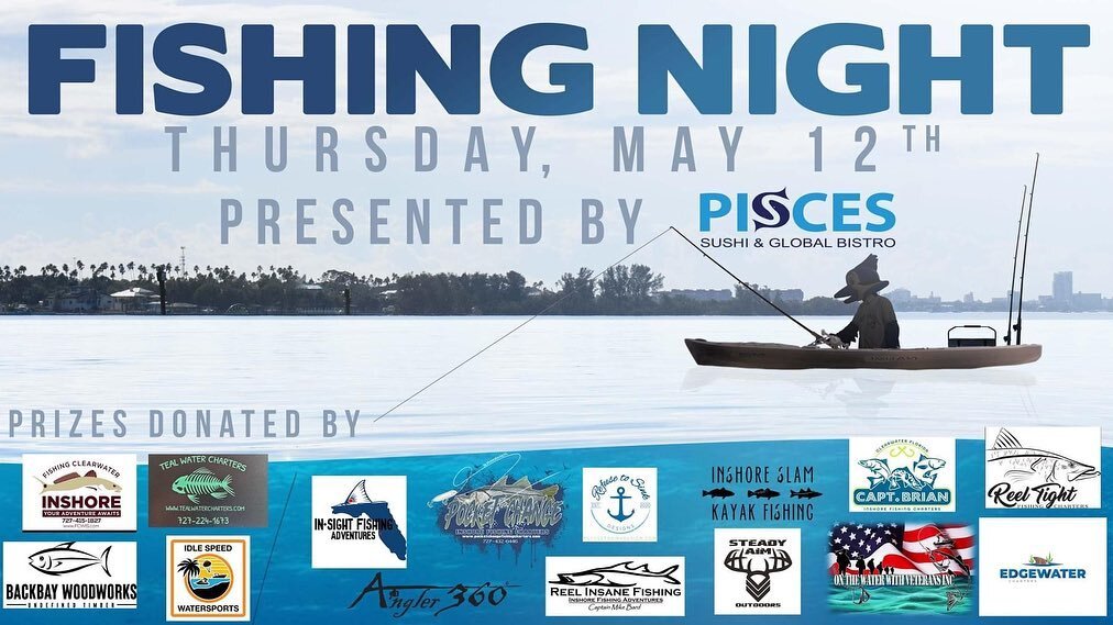 A huge shoutout to @dunedinbluejays! Last night was Fishing Night presented by @piscessushibistro and it was a blast!
They raised over $1,800 for our organization and we couldn&rsquo;t be more thankful! 
&mdash;&mdash;&mdash;&mdash;&mdash;-
@piscessu