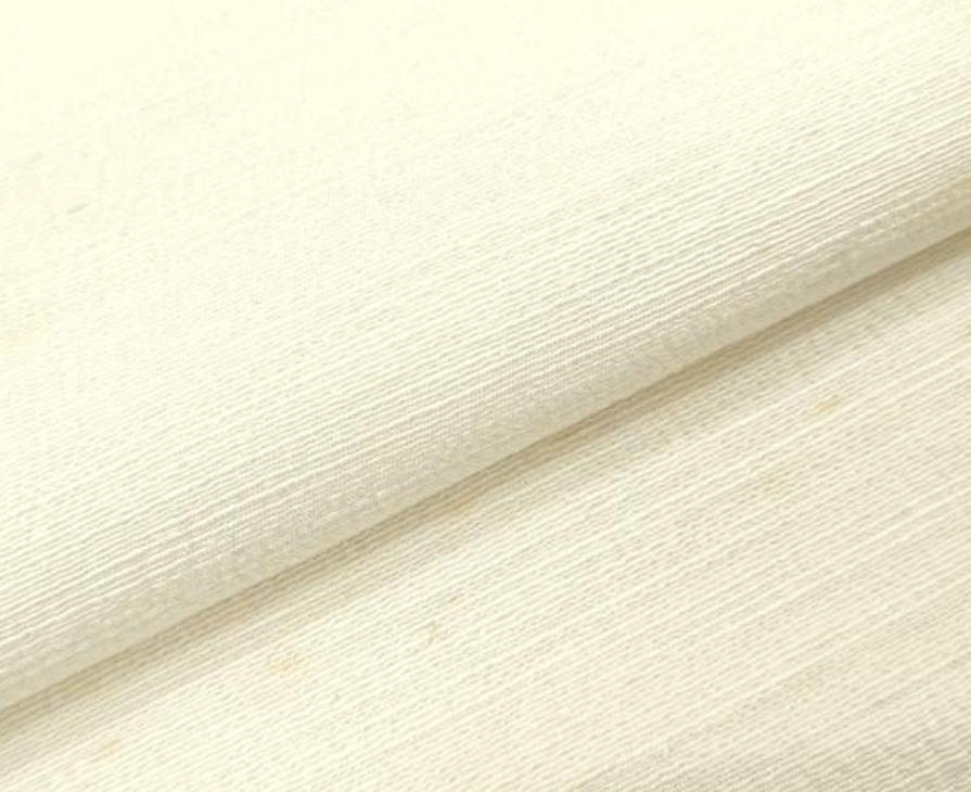 Ivory Hama Pongee Kimono Silk BJ
