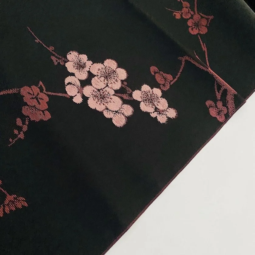 Moonlit Stillness Antique Kimono Silk RW4