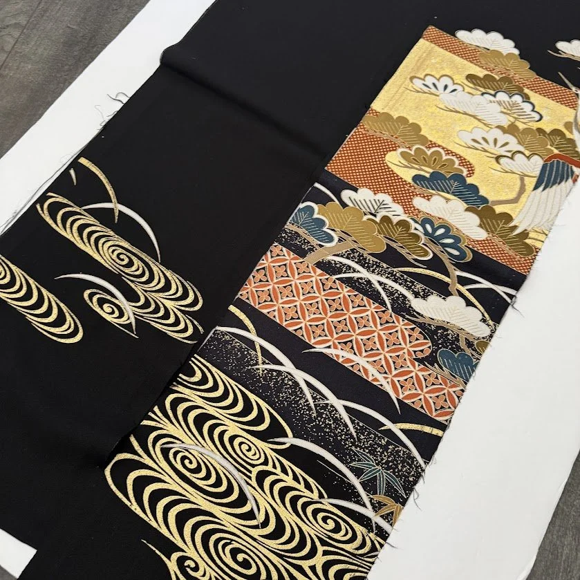 Legacy #E#Fset Tomesode Black Silk ToG6