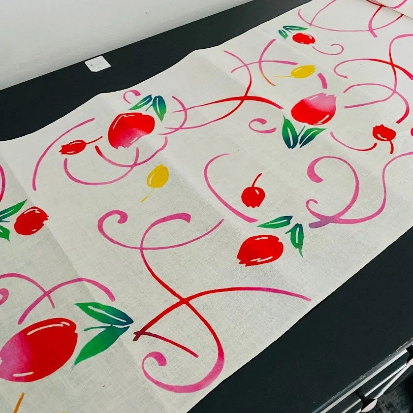 Pink Tulip Cotton BOLT Fabric BC52