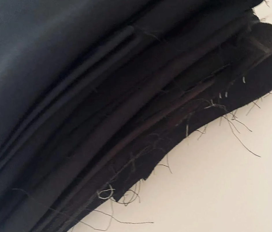 Black Bundle #Tiny 48 Panels Kimono Silk Fabric Bag