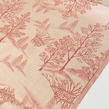 Woven Hillside Vintage Tsumugi Kimono Silk TJ97