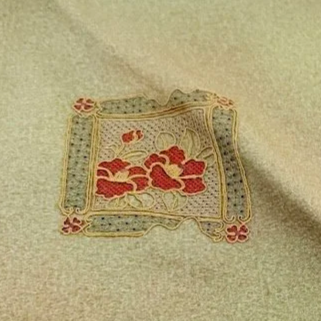 Swatow Embroidery Gradient Kimono Silk RW39