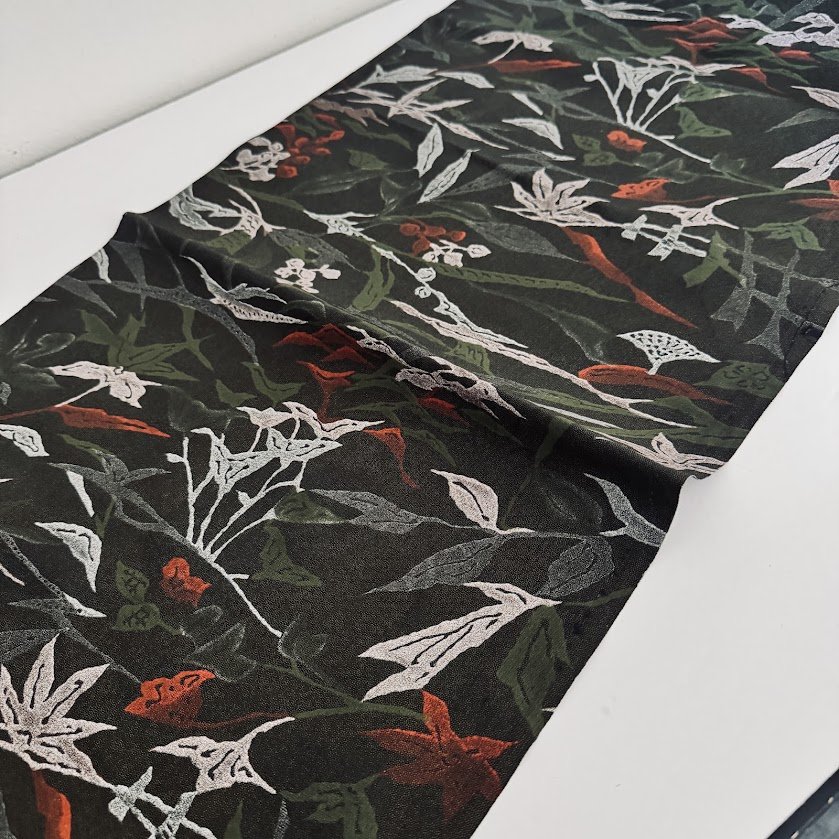 Nocturne 1920s Taisho Roman Kimono Silk RX54