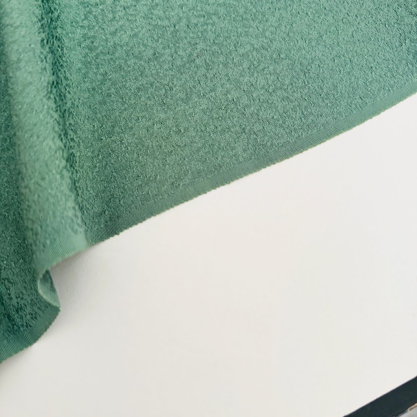 Seaform Green Jacquard Kimono Fabric SCH81