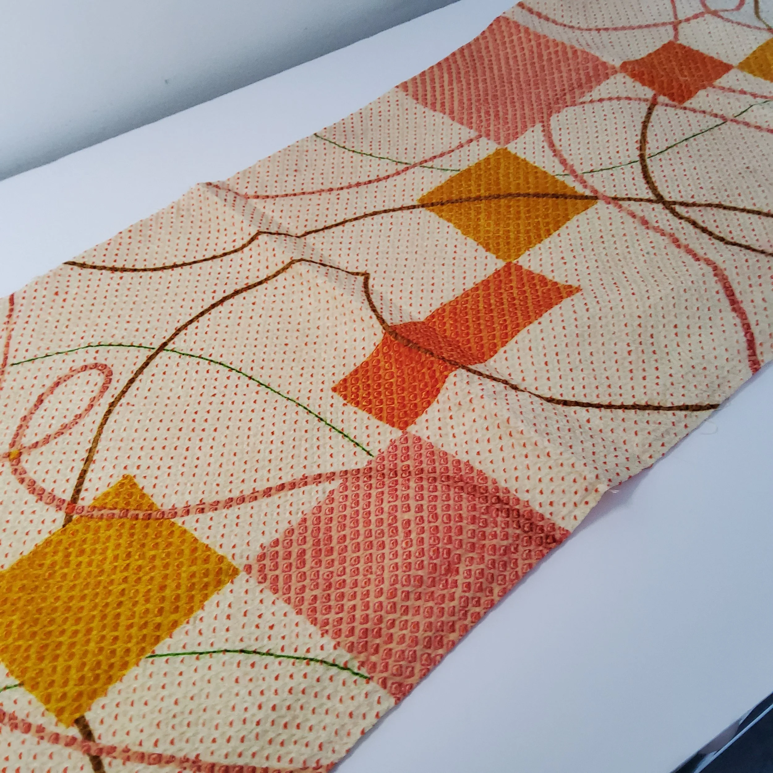 UnUsed (?) Suncatcher Shibori Kimono Silk SF5