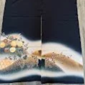 Wabi Sabi #A#B Tomesode Black Silk ToG15