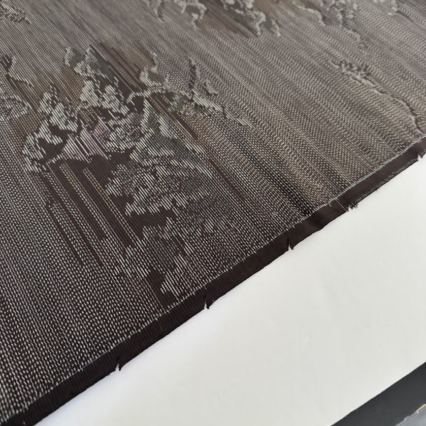 Brown Mirage Hand Woven Oshima Tsumugi Silk OV49
