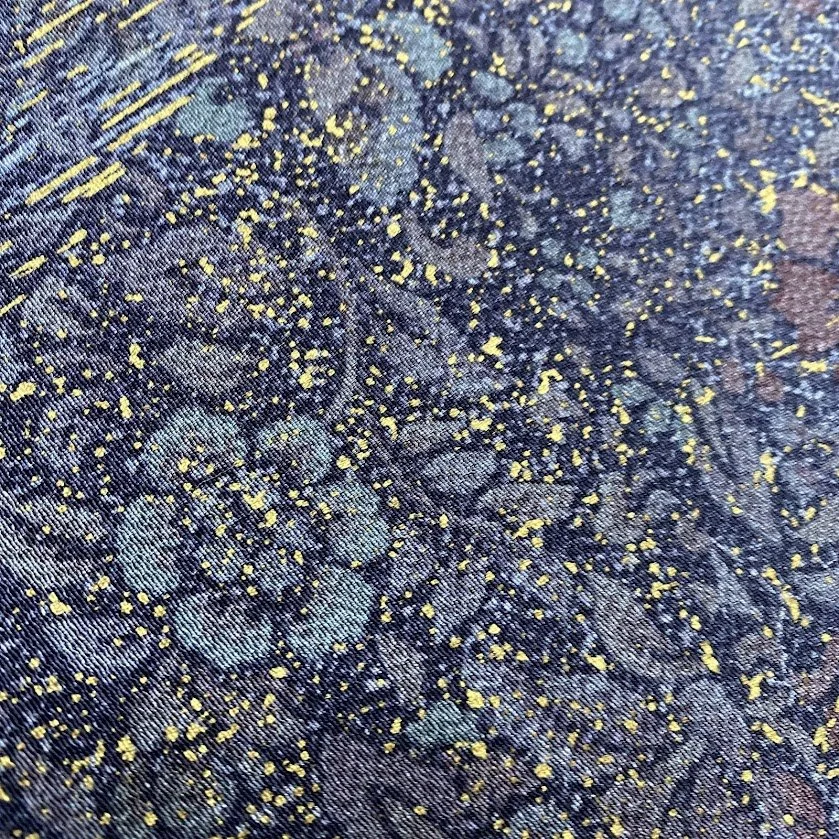 Hidden Flower Omeshi Kimono Silk RU40