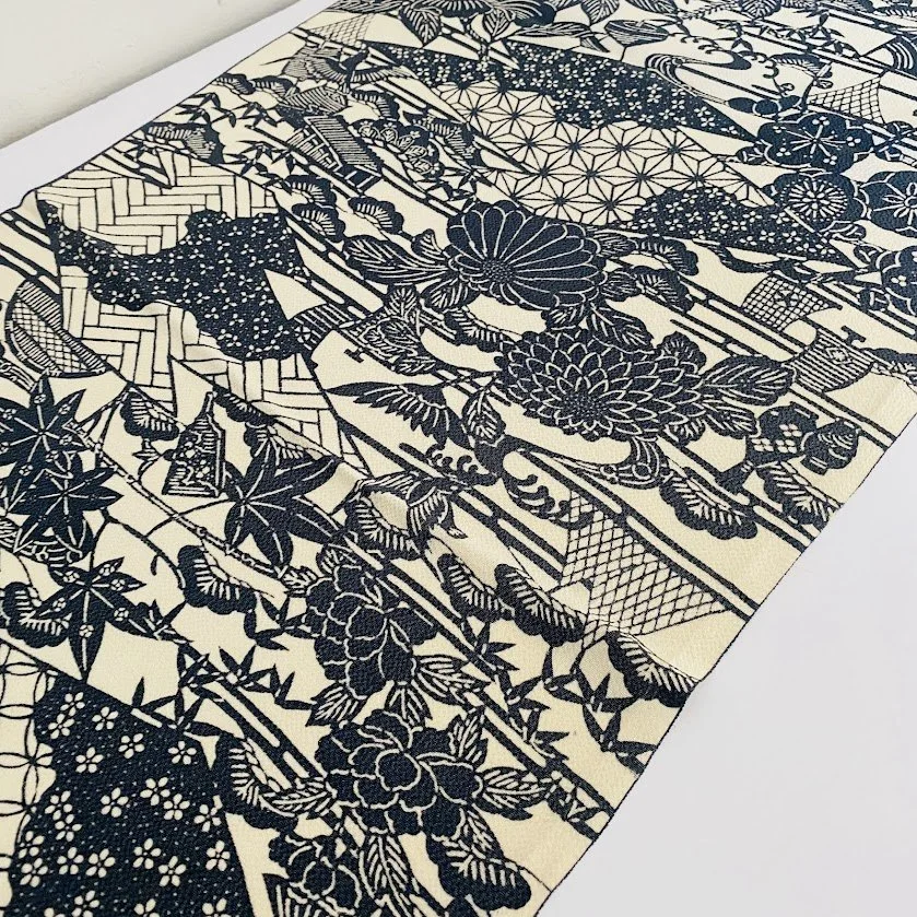 Coloring Page Kimono Silk RU69