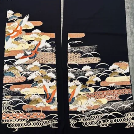 Legacy #C#D Tomesode Black Silk ToG6