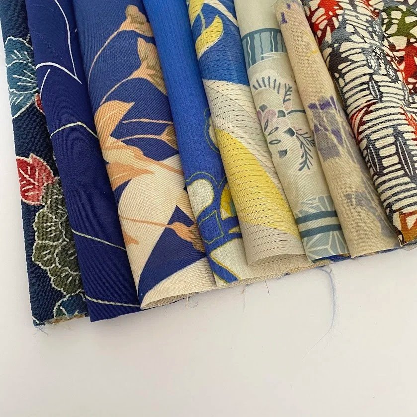 Bundle #228 Horizon Kimono Silk Panels