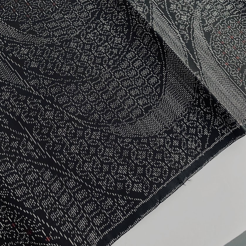 Veil of Wind Mud Dyed Oshima Tsumugi Silk OV42