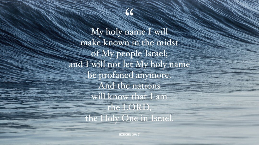 🔥 Day 250. Read Ezekiel 39-40
The time had come for God to set the record straight. The nations surrounding Israel had profaned His name and His own people had forsaken Him. He was about to demonstrate to all of them that He was God Almighty. He wou