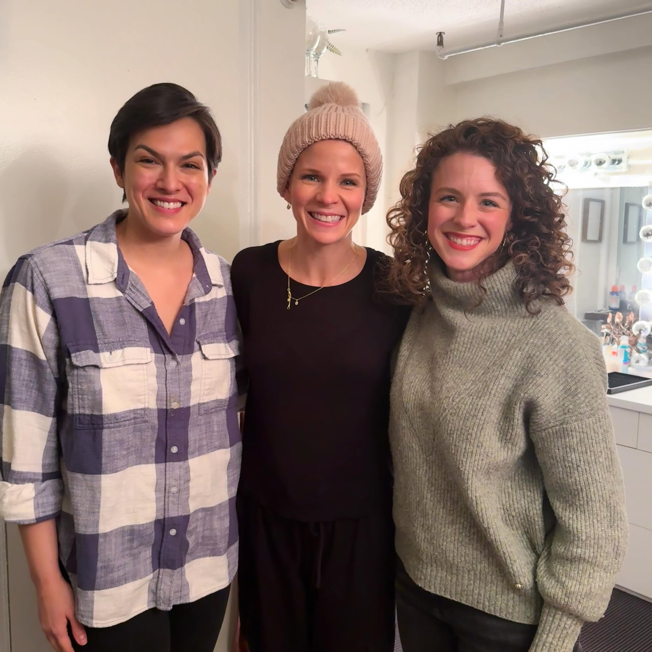 I&rsquo;m so grateful for these two special women and friends. What an incredible afternoon of theatre. Kelli&rsquo;s gift is shared with such heartbreaking beauty and depth in @wineandrosesbway . And those who know my friend, Nicole, know just how s