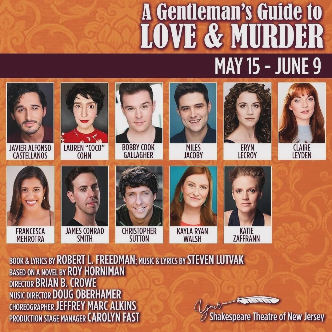 Looking forward to kicking off @shakespeare_nj &lsquo;s 2024-2025 season as Phoebe D&rsquo;Ysquith in their production of A Gentleman&rsquo;s Guide to Love and Murder. If you&rsquo;re in New York, we&rsquo;re just a train ride away so come on out for