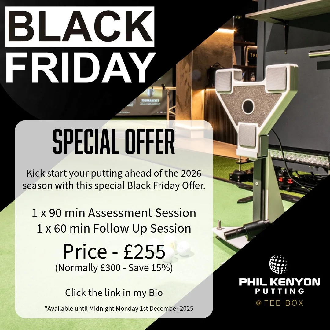 Putting is the quickest way to cut strokes off your scorecard and lower your handicap&mdash; so, why not start now?
 
To help you get ahead of the game for 2026, I am offering an exclusive Instagram Black Friday Package designed to transform your put