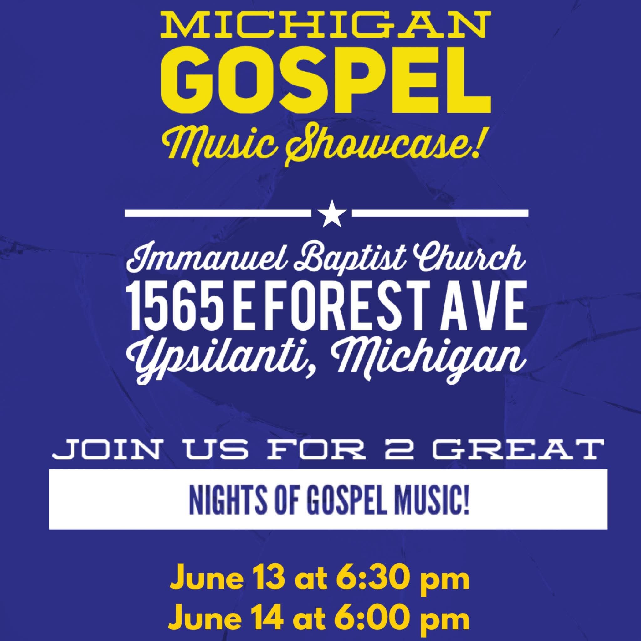 Michigan Gospel Music Showcase