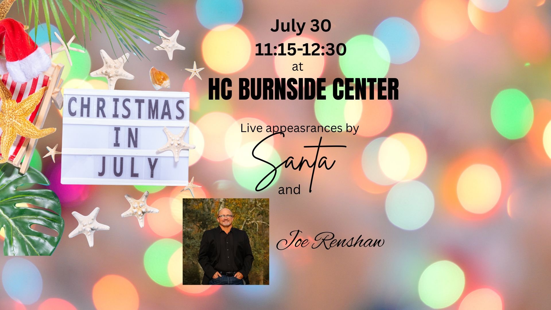 CHRISTmas in July