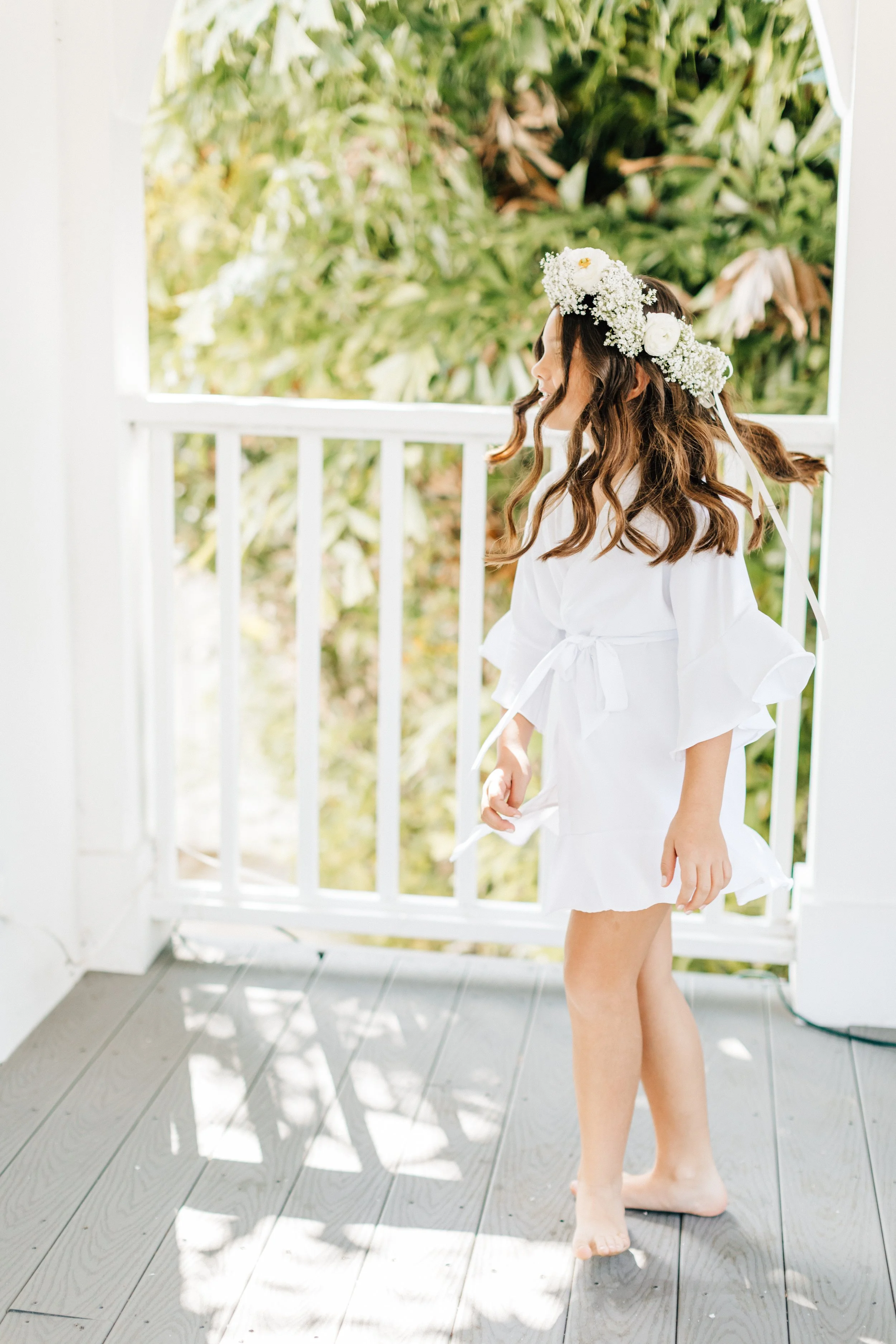 flower girl crown