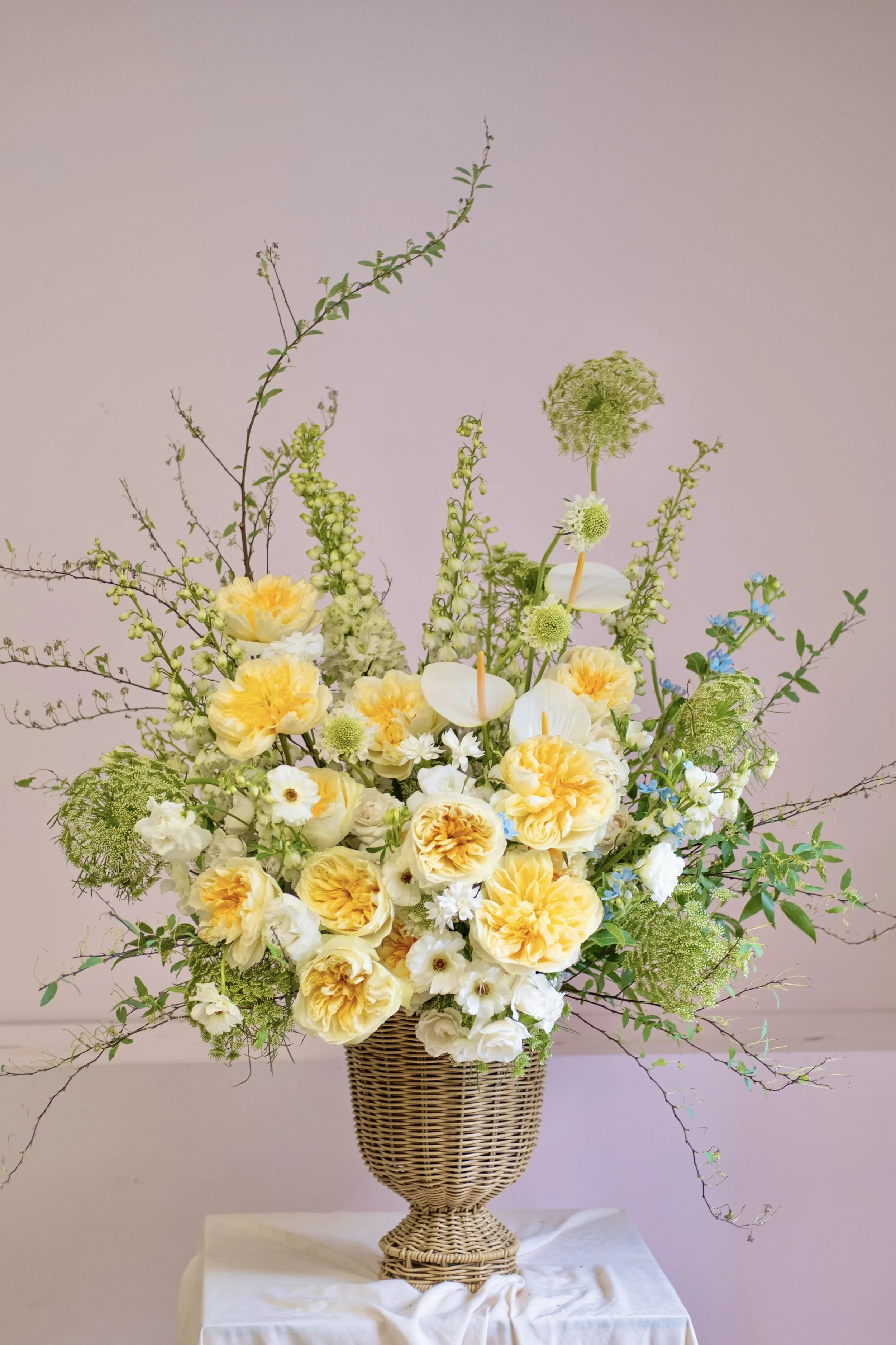 flower bomb, monet flower, madrid flower school, french flower, large arrangement