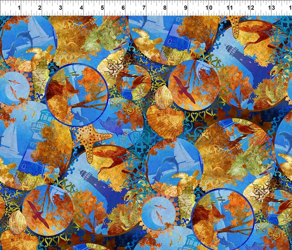 All Blue Ridge Shop Hop Fabric Collection