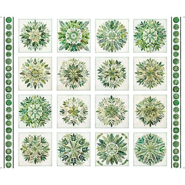 Botanical Picture Patches Panel