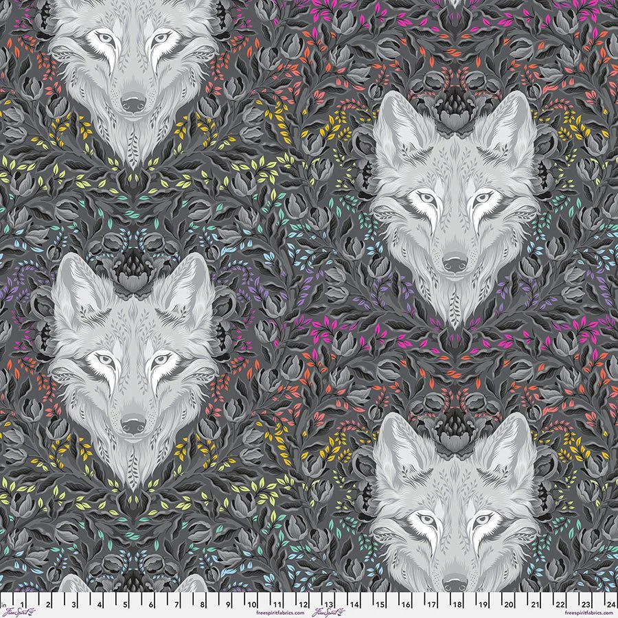 Graywork Minky by Tula Pink